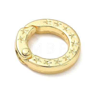 Brass Snap Clasps KK-I476-21G-1