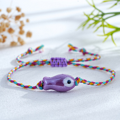 Handmade Porcelain Bead Adjustable Bracelets SL6185-2-1