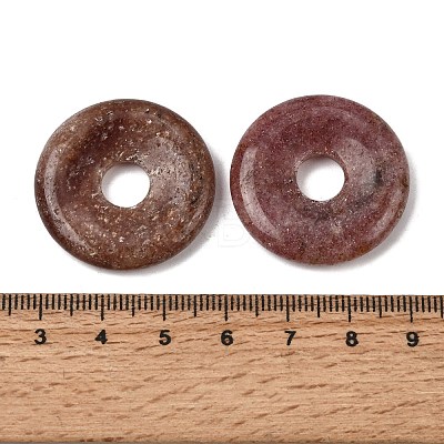 Natural Strawberry Quartz Pendants G-A320-01A-06-1