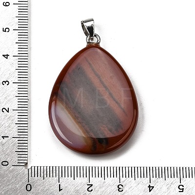 Natural & Synthetic Mixed Gemstone Pendants G-F820-14P-1