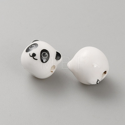 Handmade Porcelain Beads PORC-WH0014-04A-1