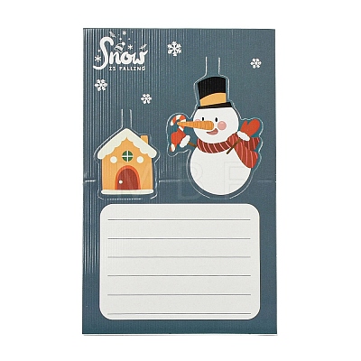 Christmas Paper Congratulation Card DIY-B080-05-1