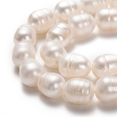 Natural Cultured Freshwater Pearl Beads Strands PEAR-L033-81-01-1