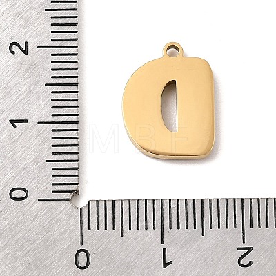 304 Stainless Steel Pendants STAS-K297-09D-G-1