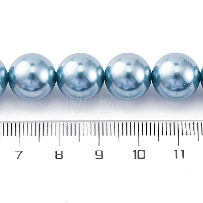 Shell Pearl Beads Strands BSHE-K015-12mm-02-1