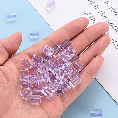 Transparent Acrylic Beads LS-TACR-S154-17A-47-1