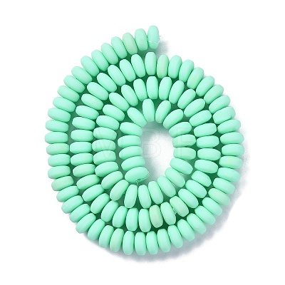 Handmade Polymer Clay Beads Strands X-CLAY-N008-008P-1