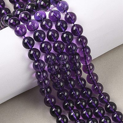 Synthetic Quartz Bead Strands G-H001-66A-01-1