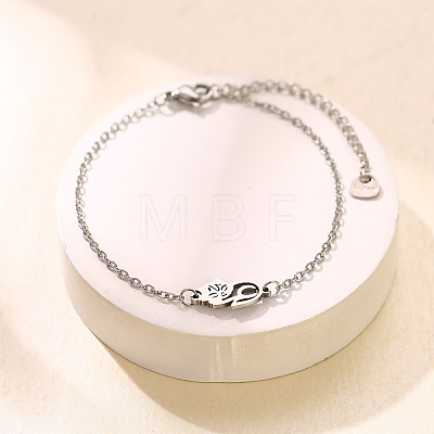 304 Stainless Steel Link Bracelets WGDD040-06-1