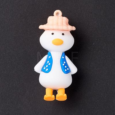 PVC Cartoon Duck Doll Pendants KY-C008-08-1
