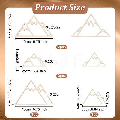 Basswood Crochet Frames DIY-WH0304-938A-1