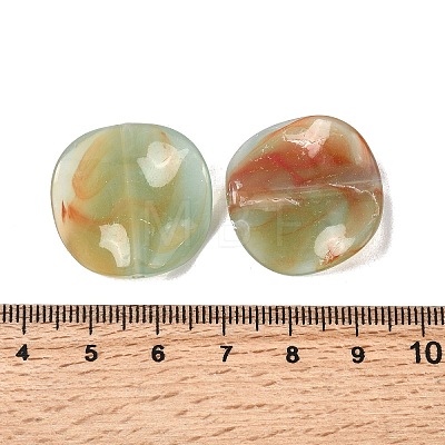 Opaque Acrylic Beads OACR-D320-04E-1