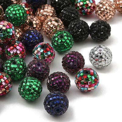 Acrylic Rhinestone Beads OACR-D307-01-20mm-1