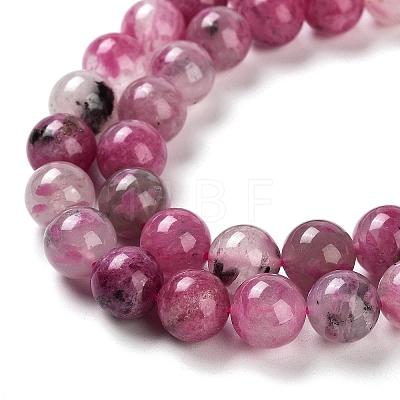 Natural Cherry Blossom Agate Beads Strands G-B076-A02-03-1