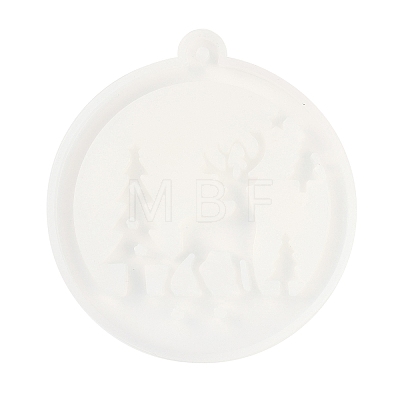 Christmas Silicone Pendant Molds SIL-U003-02B-1