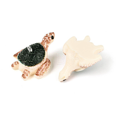 Opaque Resin Pendants RESI-N051-04A-1