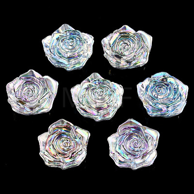 Transparent ABS Plastic Cabochons KY-N021-01-B12-1