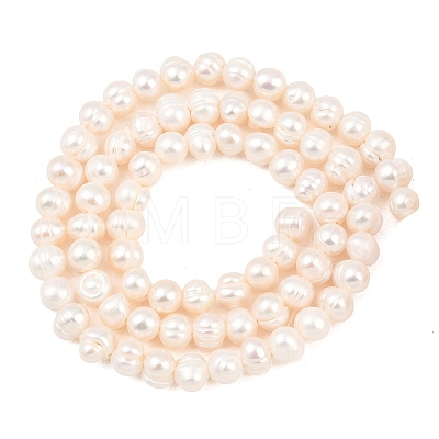 Natural Cultured Freshwater Pearl Beads Strands PEAR-D003-01C-02-1