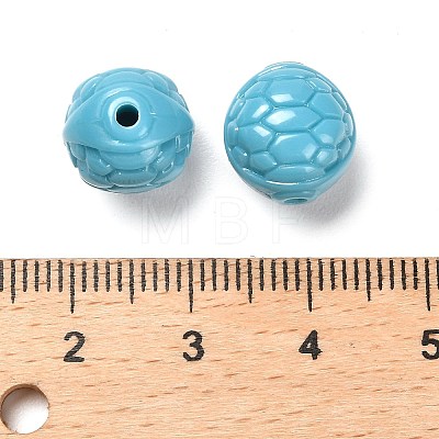 Opaque Acrylic Beads OACR-G037-01C-1