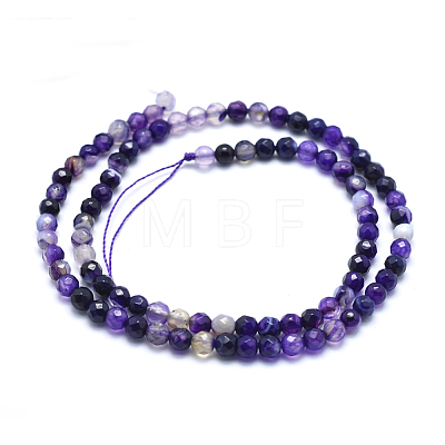 Natural Agate Beads G-J371-13-6mm-1