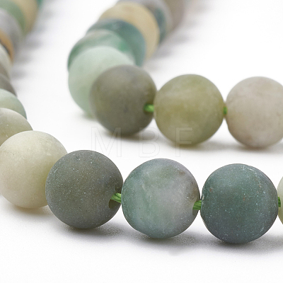 Natural African Jade Beads Strands G-T106-081-1
