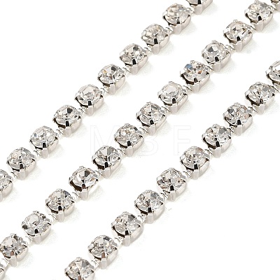 Iron Rhinestone Cup Chains CH-A008-01B-1