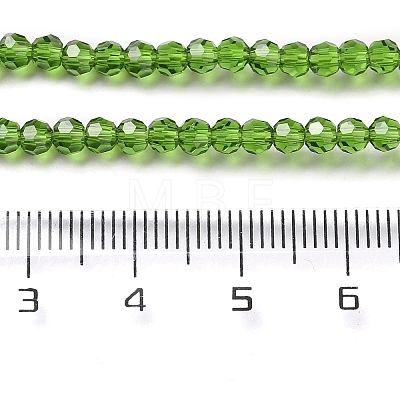 Transparent Glass Beads Strands EGLA-A035-T3mm-D11-1