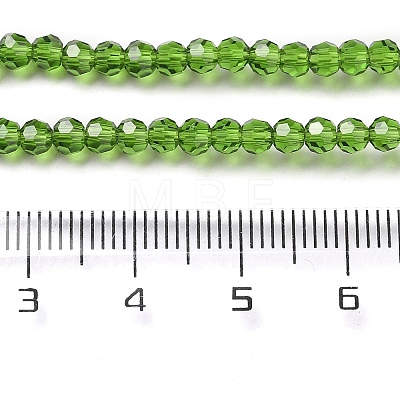 Transparent Glass Beads Strands EGLA-A035-T3mm-D11-1