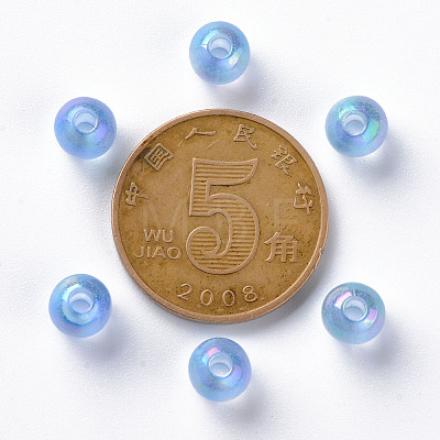 Transparent Acrylic Beads X-MACR-S370-B6mm-749-1