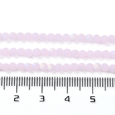 Imitation Jade Glass Beads Strands X-EGLA-A034-J3mm-MB02-1