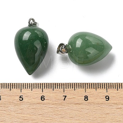 Natural Green Aventurine Pendants GG-K002-13Q-1