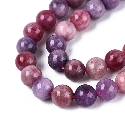 Natural Quartz Beads Strands G-N363-8mm-05-1