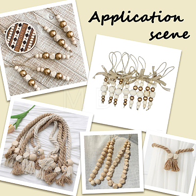 100Pcs Unfinished Wood Faceted Cube Beads WOOD-PA0001-75B-1