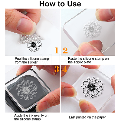 Custom PVC Plastic Clear Stamps DIY-WH0448-0125-1