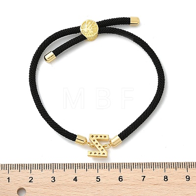 Adjustable Nylon Cord Bracelets BJEW-C096-01G-26-1