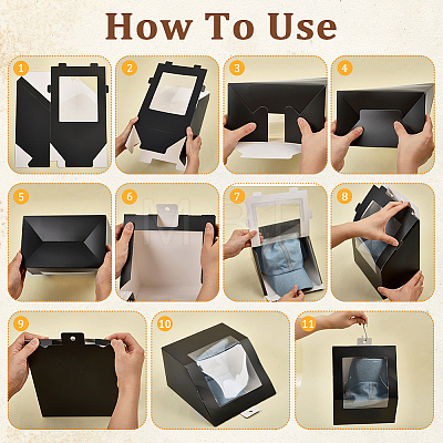 Cardboard Paper Jewelry Boxes CON-WH0100-53B-1