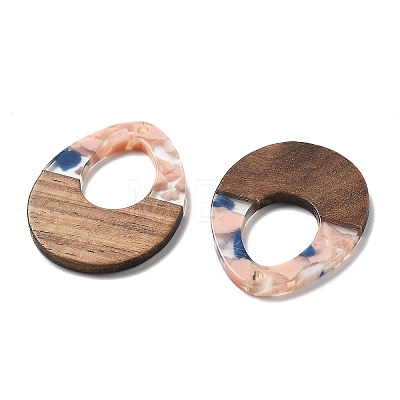 Resin and Walnut Pendants FIND-R051-10A-1