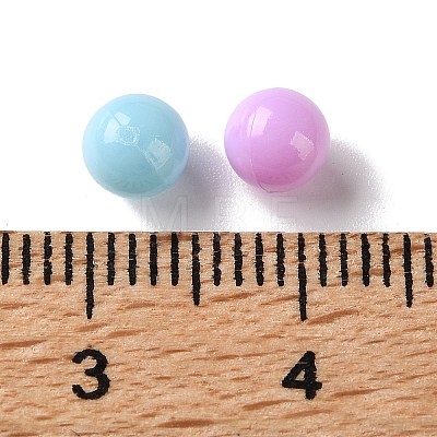 Opaque Resin European Beads RESI-G134-03A-1