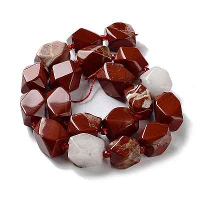 Natural Red Jasper Beads Strands G-C182-12-02-1