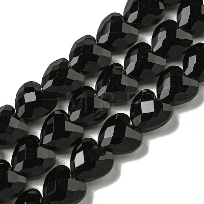 Natural Obsidian Beads Strands G-P544-E02-01-1