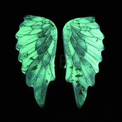 Luminous Transparent Epoxy Resin Pendants RE-CBAE738-02A-1