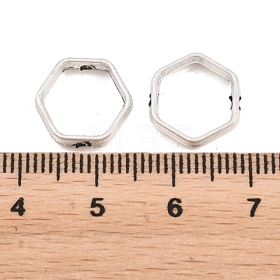 Tibetan Style Alloy Bead Frame FIND-E054-11AS-1