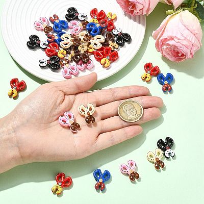 Opaque Acrylic Beads MACR-CJZ0001-03-1