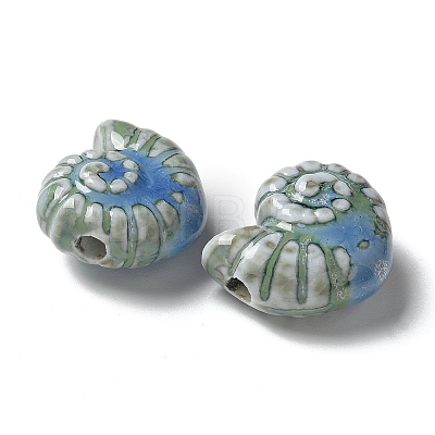 Handmade Porcelain Beads PORC-L080-F07-1