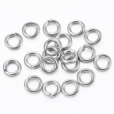 Tarnish Resistant 304 Stainless Steel Jump Rings A-STAS-H555-11P-1