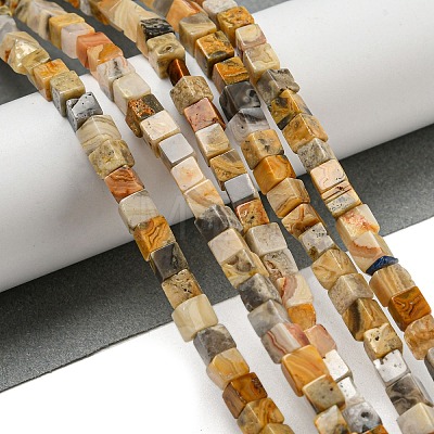 Natural Crazy Agate Beads Strands G-F631-K27-1