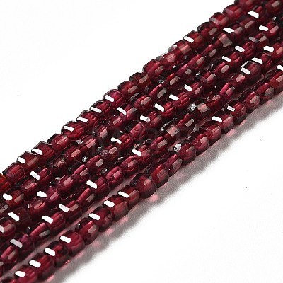 Natural Garnet Beads Strands X-G-B026-09-1