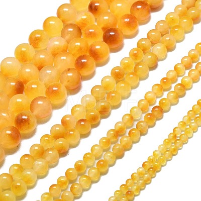 Natural Malaysia Jade Beads Strands G-L645-C01-8mm-27-1