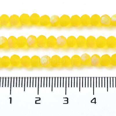 Transparent Glass Beads Strands EGLA-A034-T4mm-MB17-1