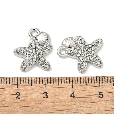 Alloy Crystal Rhinestone Pendants FIND-G108-04I-P-1